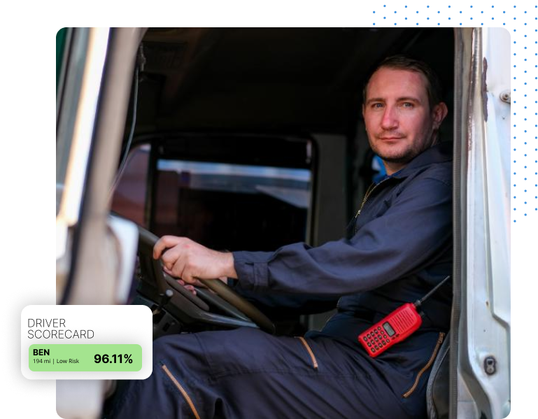 Driver with good scorecard